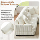 Oversized Sectional Sofa U - Shaped Sofa Couch Modern Sofa Upholstered In Soft With A Chaise Lounge For Living Room by HouseOfZazla