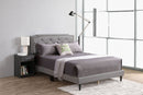Button Tufted Bed Charming For Cozy Spaces by Unique Piece Furniture