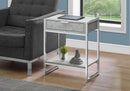 Accent Side Table, Storage Drawer, Spacious Tabletop by HouseOfZazla