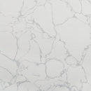 Koen - Round Dining Table, Engineering Marble Top - White & Black by Unique Piece Furniture