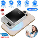 2 In 1 Magnetic Wireless Power Bank 10000mAh PD20W Fast Charger MagSafe Wireless Power Bank Fit for IOS Phones IOS Phone 14 Series And More