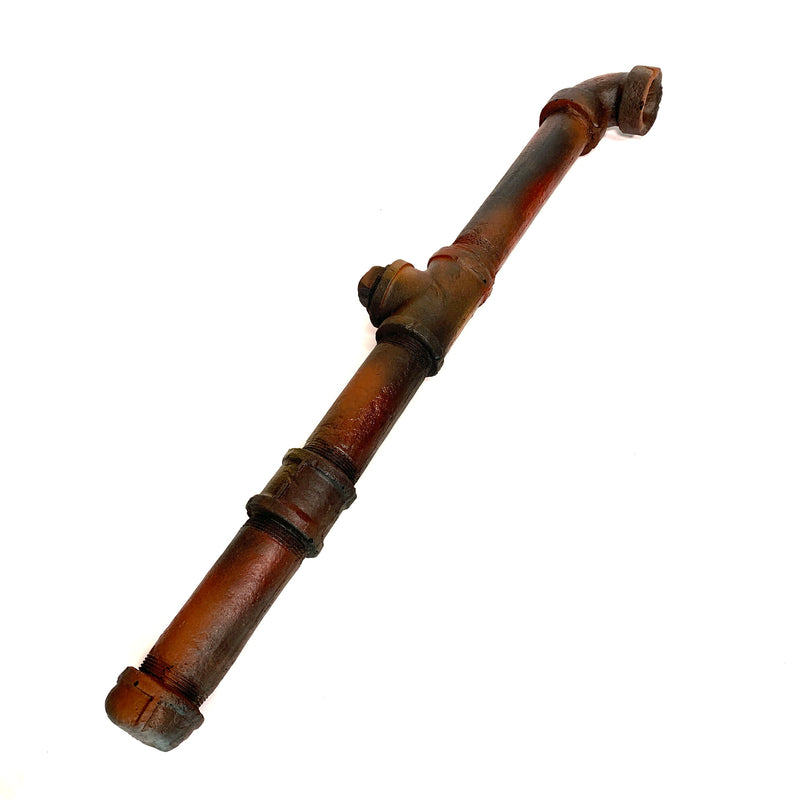 Foam Rubber Metal Pipe with Fittings Action Stunt Prop