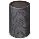 Corbin - Hammered Metal Side Table by HouseOfZazla