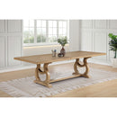 Fremont - Trestle Rectangular Dining Table With Removable Leaf by HouseOfZazla