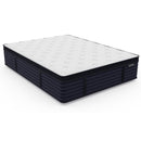 Diamond Hughes King Size Latex Hybrid Mattress with Luxurious Euro-Top and Zoned Coil Support
