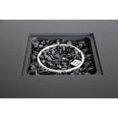 Durable Construction Outdoor Fire Pit Table With Lid - Gray by HouseOfZazla