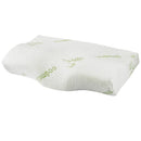 Bamboo Memory Foam Sleep Pillow with Cervical Support by LJGDeals