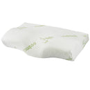 Bamboo Memory Foam Sleep Pillow Contoured Cervical Orthopedic Pillow Neck Support Breath Pillow