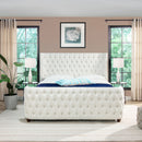 Brooklyn - Tufted Panel Bed Headboard And Footboard Set by HouseOfZazla