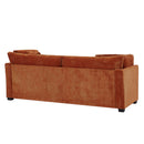 83.50" Modern Flared Arms Sofa (Caramel) by HouseOfZazla