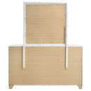 Caraway 6-drawer Dresser with Mirror White