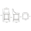 Shubert - Counter Stool - Ivory