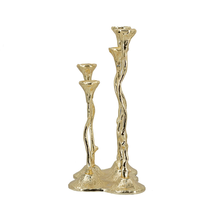 5-Light Cast Aluminum Taper Candle Holder, photo 4 of 10