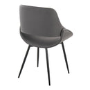 Fabrico - Mid-Century Modern Dining Chair (Set of 2) by HouseOfZazla