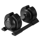 22Lbs Adjustable Dumbbell Steel And Plastic - Black by HouseOfZazla