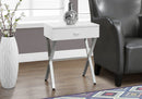 Accent Side X Table With Storage Drawer by HouseOfZazla
