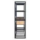 Open Style Wardrobe With Hanging Rails, Shelves And Drawers