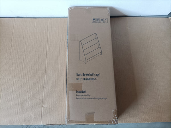 Sage 4-Tier Kids Bookshelf with Open Display - MDF, photo 2 of 10