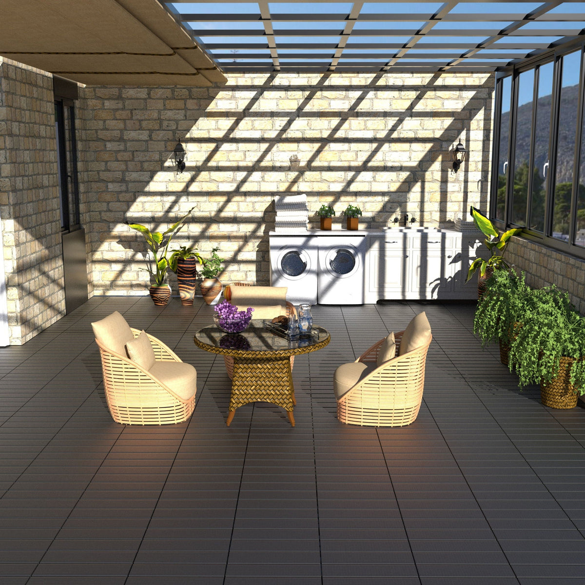 Interlocking Deck Tiles 44 Pack For Backyard, photo 16 of 20