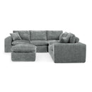 Sectional Sofa With Moveable Ottoman by HouseOfZazla