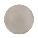 Outdoor Lightweight Concrete Side Table, Light Gray