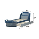 Neptune II - Twin Bed - Gray / Navy