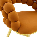 Puffy Bubble, Ball Chain Chairs For Dining Room (Set of 2) by HouseOfZazla