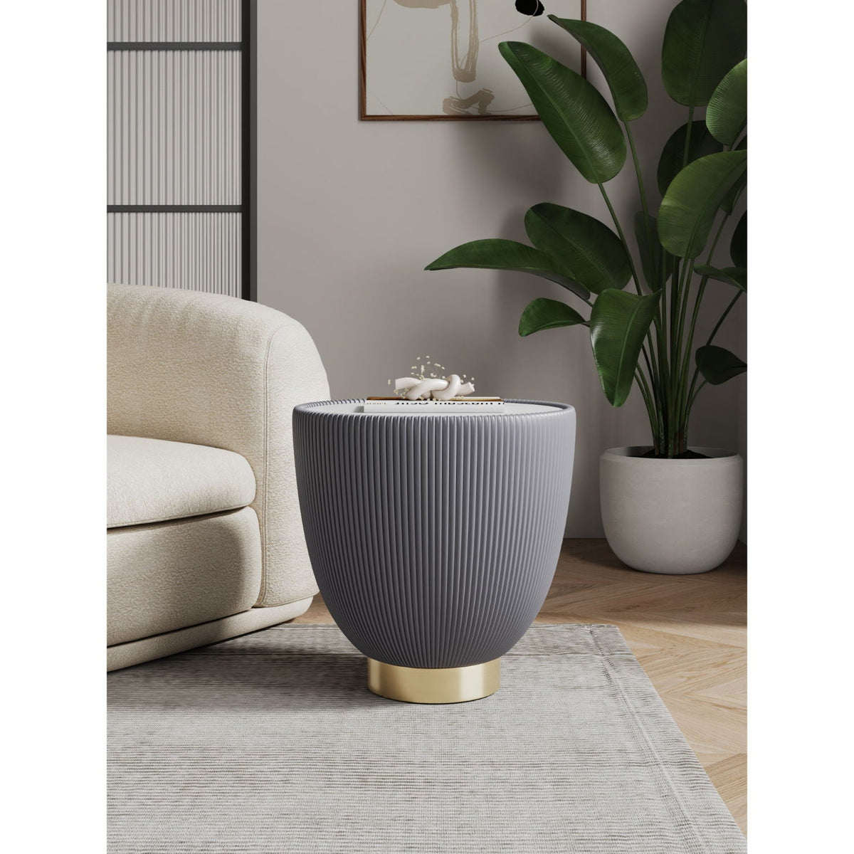 Anderson - Upholstered End Table, photo 16 of 16