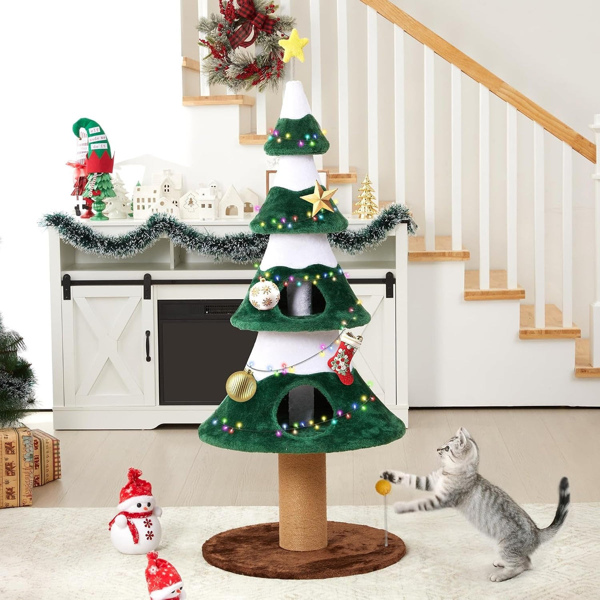62" Cat Tree with Heavy Duty Base, photo 3 of 8