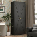 Adjustable 2 Door Storage Cabinet With Adjustable Shelves by HouseOfZazla