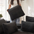 Semi Circular 2 In 1 Sofa Bed With Neck Pillow And Throw Pillows by HouseOfZazla