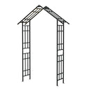 Metal Garden Arch with Adjustable Width