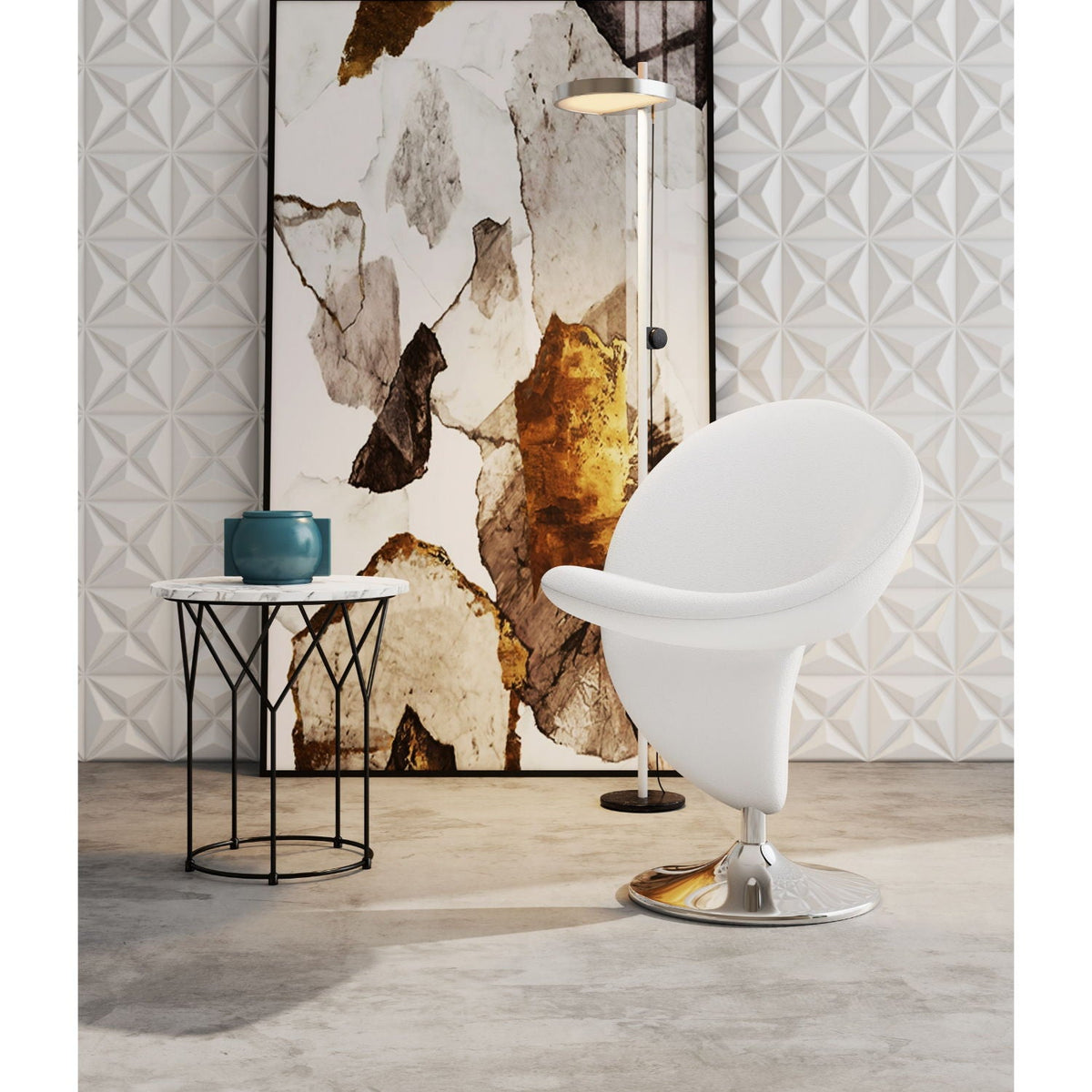 Curl - Swivel Lounge Chair, photo 35 of 39