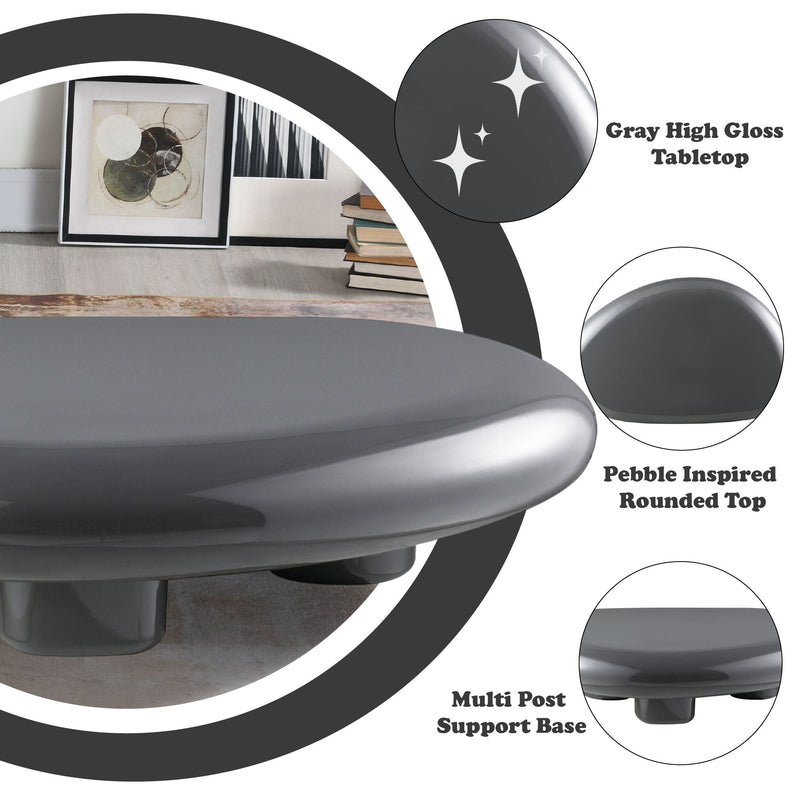 Charlene - Coffee Table - Gray, photo 6 of 7