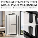 36"D x 36"W x 72"H Neo-Angle Shower Door by HouseOfZazla