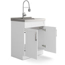 Hennessy - Deluxe Laundry Cabinet With Faucet And Stainless Steel Sink by Unique Piece Furniture