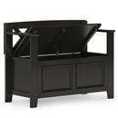 Amherst - Small Transitional Entryway Storage Bench by HouseOfZazla