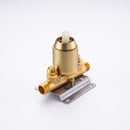 6 In. 6-Spray Balancing Shower Head Shower Faucet