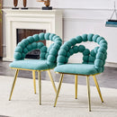 Puffy Bubble Ball Chain Chairs for Dining Room by HouseOfZazla