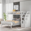 Loft Bed With Staircase And Storage