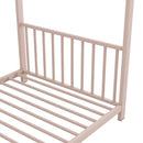 Metal House Platform Bed With Modern Design And Durable Frame by Unique Piece Furniture