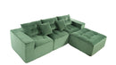101" L-Shaped Modular Compression Sofa