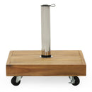 Ralph Square Umbrella Base - Teak by HouseOfZazla