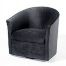 Eden - Swivel Chair With Upholstery And Hardwood Frame
