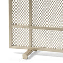 Elegant Iron Fire Screen For Fireplace Protection