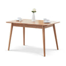 Round Corner Diagonal Leg Telescopic Table For 6 - 8 People To Meet Dining Table