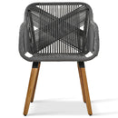 5 Pieces Patio Furniture Chair Sets, Patio Conversation Set With Wicker Cool Bar Table, Ottomans,Outdoor Furniture Bistro Sets for Porch,Backyard,Balcony,Poolside Grey