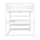 Loft Bed With Storage Shelves And Under Bed Desk by HouseOfZazla