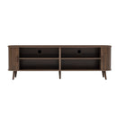 70" TV Stand, Media Center With Ample Storage - Dark Brown