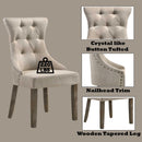 Gabrian - Two Tone Reclaimed Side Chair (Set of 2) - Beige / Gray by HouseOfZazla